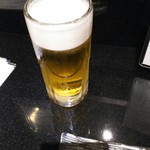 鳥元 - 生ビール中  550(税別)♪