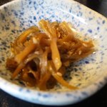 くいもんや　森 - 小皿の和え物