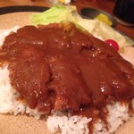 とん吉 - 黒豚かつめし(720円)を頂きました。