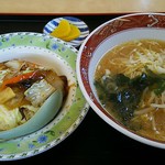 一龍 - 料理写真:ラーメンＢセット \500