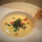 saveur - トウモロコシのスープ