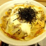 Matsuya - よく出来たプレミアム牛とじ丼！