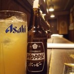 ふく助～西台駅の鉄板居酒屋～ - カクテルホッピーグレッピー(グレープフルーツ)なか380円