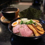 麺者すぐれ - 2016年9月再訪：つけ麺すぐれ 全部のせ 1.5倍☆