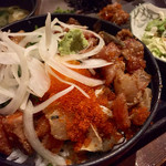 まんぷく屋 - ランチで漁師丼ダブル980円 