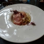アマリアサロン - イタリア産生ハムで覆った　たっぷり茸のペペロンチーノ