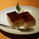 千の庭 - みたらし風ケーキ(486円)
