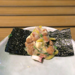 恵比寿 箸庵 - 蛸ぶつ・オクラ・つまみ納豆