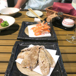 恵比寿 箸庵 - ゴボウ竜田揚げ