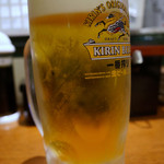 のっけ家 清水店 - 生ビール　５００円位