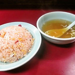 珉亭 - チャーハン　スープ