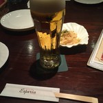 Dining Cafe Esperia - 先ずは生ビール