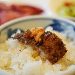 凱旋門 - カルビ丼に♪