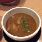 つけめん 蔵木 - モツスープ良し！