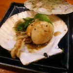隠れ家Dinning　味杜 - 殻つきホタテ
