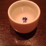 梅一輪　千葉の地酒です。