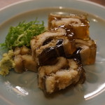 穴子の煮凝りと冬瓜