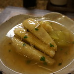 なな治 - 海老芋の揚げ出しと茄子