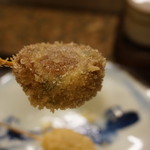 なな治 - 串揚げ：マッシュルーム