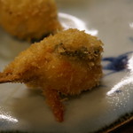 なな治 - 串揚げ：天使の海老包み揚げ