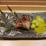 車力門 ちゃわんぶ - 28年9月　カマス幽庵焼き、新銀杏素揚げ