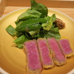 車力門 ちゃわんぶ - 28年9月　牛カツ