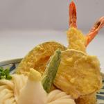 笑門 - 料理写真:イチオシ「スペシャル海老天ぶっかけ」