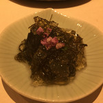 鮓 きずな - 201609再訪 青森もずくゼリー