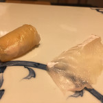 鮓 きずな - 201609再訪 明石あまてがれい、あまてがれい肝巻き