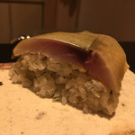 鮓 きずな - 201609再訪 長崎 鯖の棒寿司