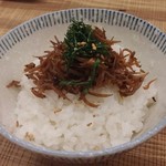 風香 - 自家製ちりめん山椒 じゃこご飯