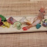 風香 - お刺身５種盛合せ(１人前)