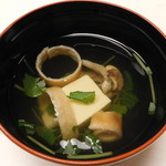 割烹 蒲焼 大沼 - 肝吸い