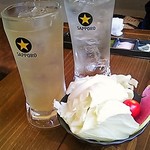 串揚げとワイン はち - 三浦野菜とサワー