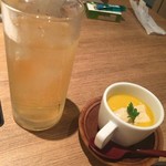 日本料理 金澤の味 笑宿 - ハイボールと付だし