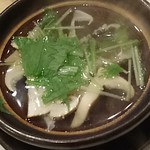 あま木 - 2016年9月 松茸と鱧鍋