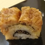 あま木 - 2016年9月 鱧の押し寿司