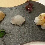 あま木 - 2016年9月 鱧とこちと鯛