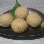 三吉橋 小嶋屋 - そばがきのから揚げ６００円★★★2010年