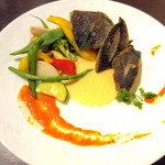 レストラン 鎌倉 - 4】メイン：黒鯛ポワレ ヴァン・ブランソース(ランチコース)