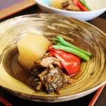 しのはら - H28/9　鰊、大根、赤万願寺、インゲン　