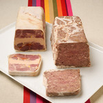 Terrine of various game meat and foie gras