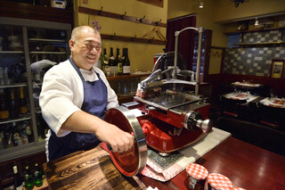Brasserie Gyoran - イタリア製生ハムスライサー