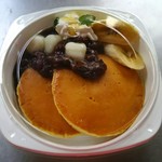 カフェ エルミタージュ - 2016.9ver.④
      小倉パンケーキ塩バター風味テイクアウト♪