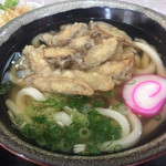 さぬきうどん たかはし - 2016年9月下旬 カツ丼セットのうどん＋ゴボ天