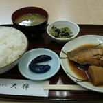 大輝 - 鰈煮付け定食６００円