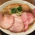 Sendai Chuukasoba Jinya - 特製中華蕎麦1000円大盛り&細麺