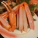 坂本屋　瑠璃亭 - 紅カニ（刺し）