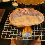 坂本屋　瑠璃亭 - 紅カニ（味噌焼き）