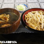 手打うどん 松屋 - 2016年9月　鶏肉汁うどん
